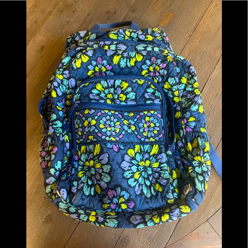 Very Bradley Campus Backpack - Indigo Pop